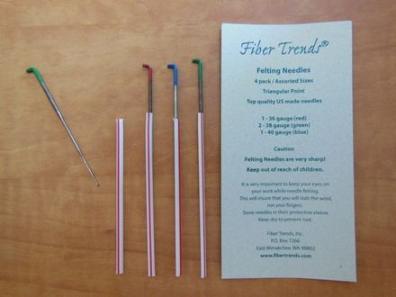 Felting needles - Assortment 4 Pack