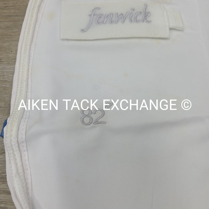 Fenwick Equestrian Therapeutic Jade Cooler, White (has marks), 82"