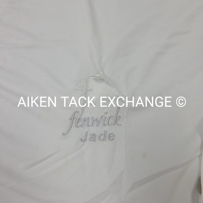 Fenwick Equestrian Therapeutic Jade Cooler, White (has marks), 82"