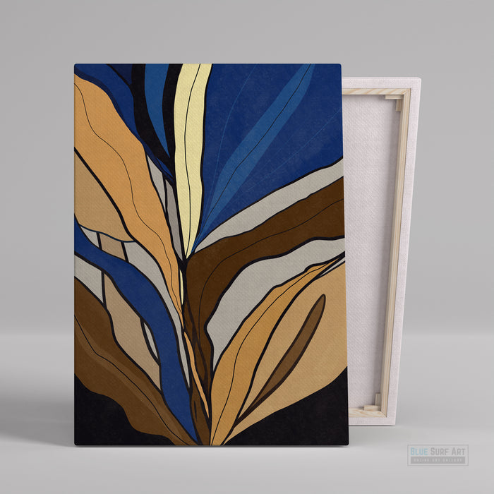 Floral Minimalist Modern Wall Art, Abstract Canvas Art Painting - Fora #25. Large Abstract Painting, Modern Abstract Painting, oil hand painting, office wall art, original abstract, textured art, Living room wall art, Modern interior wall art