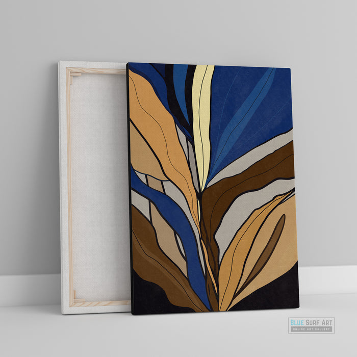 Floral Minimalist Modern Wall Art, Abstract Canvas Art Painting - Fora #25. Large Abstract Painting, Modern Abstract Painting, oil hand painting, office wall art, original abstract, textured art, Living room wall art, Modern interior wall art