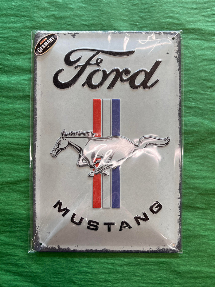 Ford Mustang A4 Sign