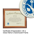 Francis Marion University Certificate with Frame