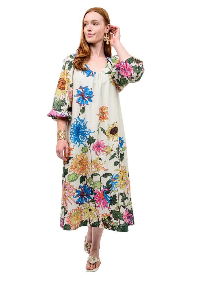 Garden Party Dress (Ivory)