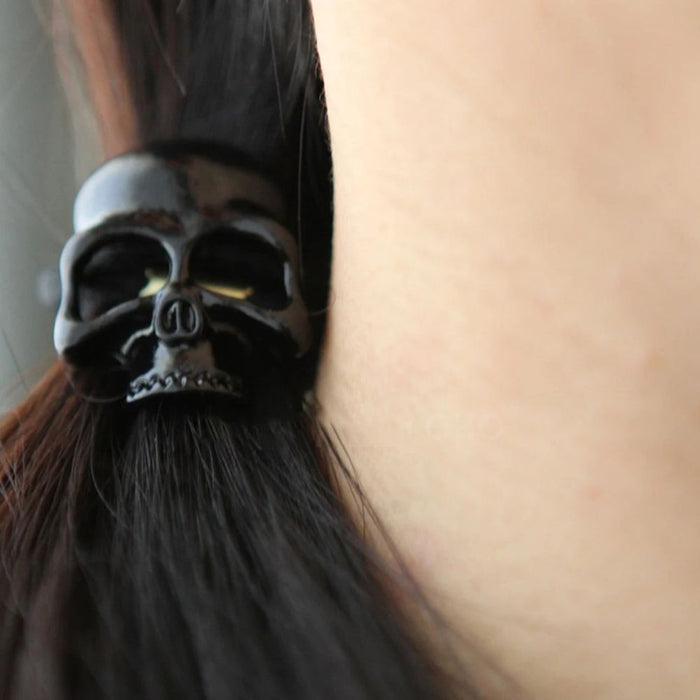 GLAM SKULL HAIR TIE - Alonna's Legging Land