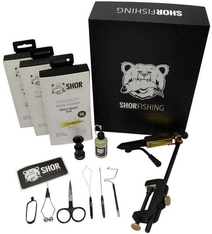 Gold Trout Fly Tying Kit