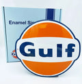 Gulf Emaille Bord 30 x 33 cm  | Gulf