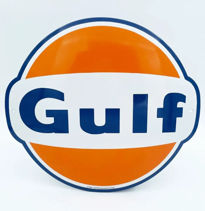 Gulf Emaille Bord 30 x 33 cm  | Gulf