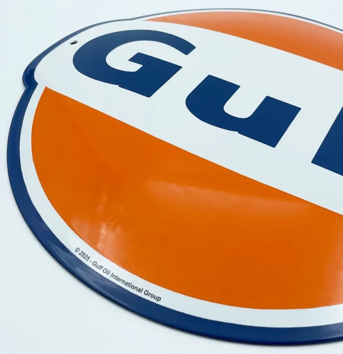 Gulf Emaille Bord 30 x 33 cm  | Gulf