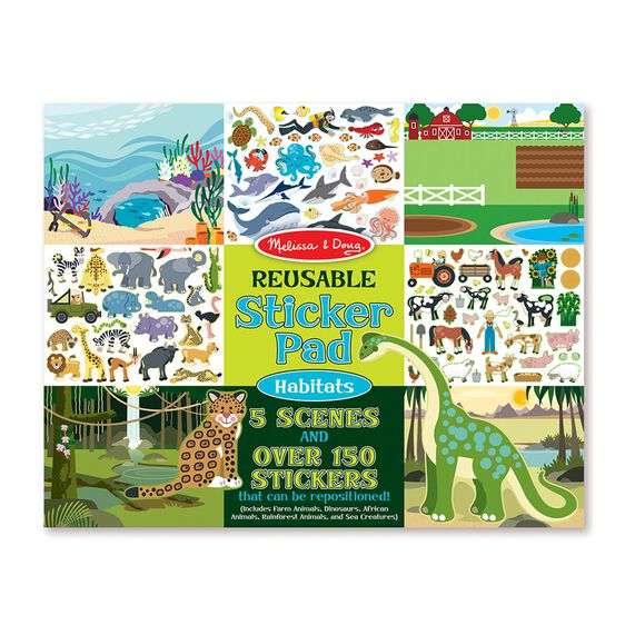 Habitats Sticker Pad Melissa & Doug®
