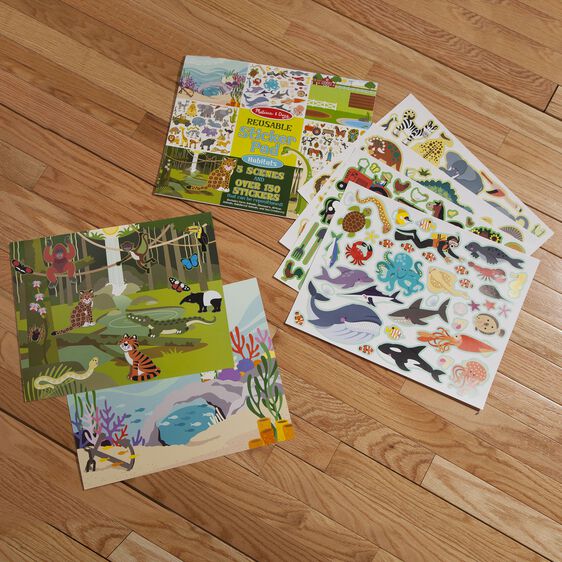 Habitats Sticker Pad Melissa & Doug®