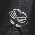HAND HEART RING (ADJUSTABLE) - Alonna's Legging Land
