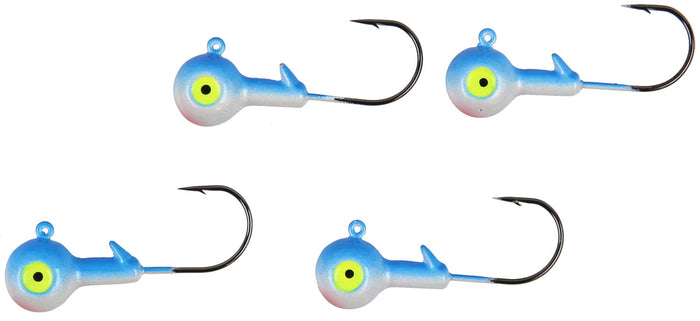 Hard Ball Round Jig - 3/8 oz. - 4/PK