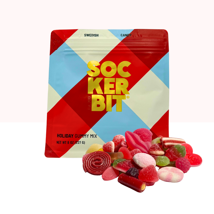Holiday Mix Swedish Candy Bag