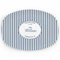 Home Warming Our Happy New Home - Personalized Platter, Gift For Couple, Striped New Home Gift