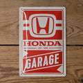 Honda Garage Metal Sign