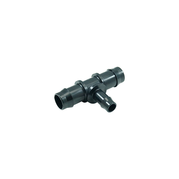 Hose connector PVC - T-piece 19-13-19 black - Milcotec