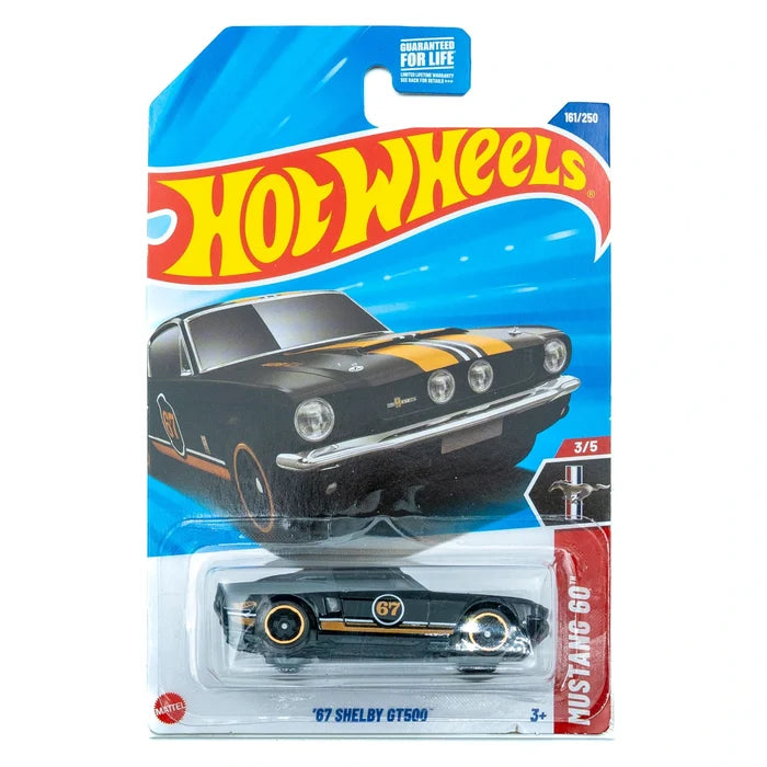 Hot Wheels '67 Shelby GT500 zwart VS | 161/250 (2025)