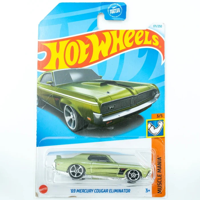 Hot Wheels '69 Mercury Cougar Eliminator groen VS | 171/250 (2024)