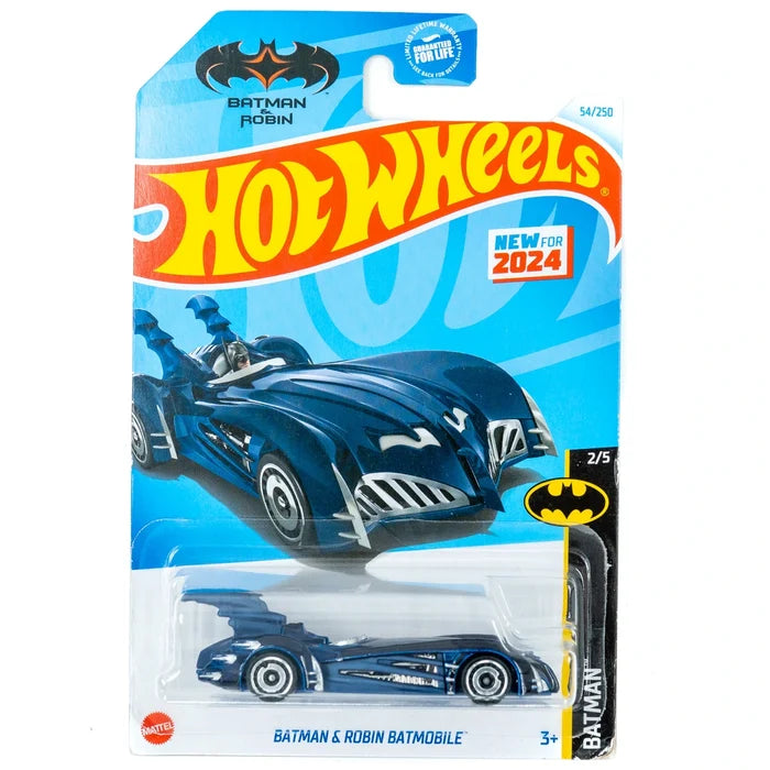 Hot Wheels Batman & Robin Batmobile blauw VS | 54/250 (2024)