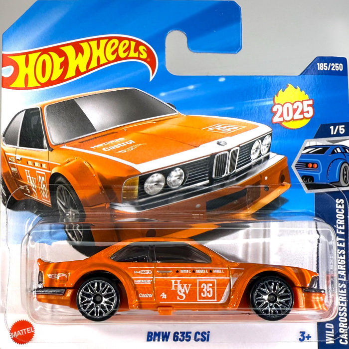 Hot Wheels BMW 635 CSi oranje | 185/250 (2025)