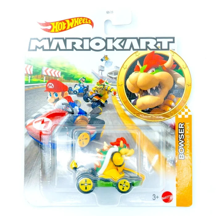 Hot Wheels Bowser standard kart groen geel | GRN20 (2020)