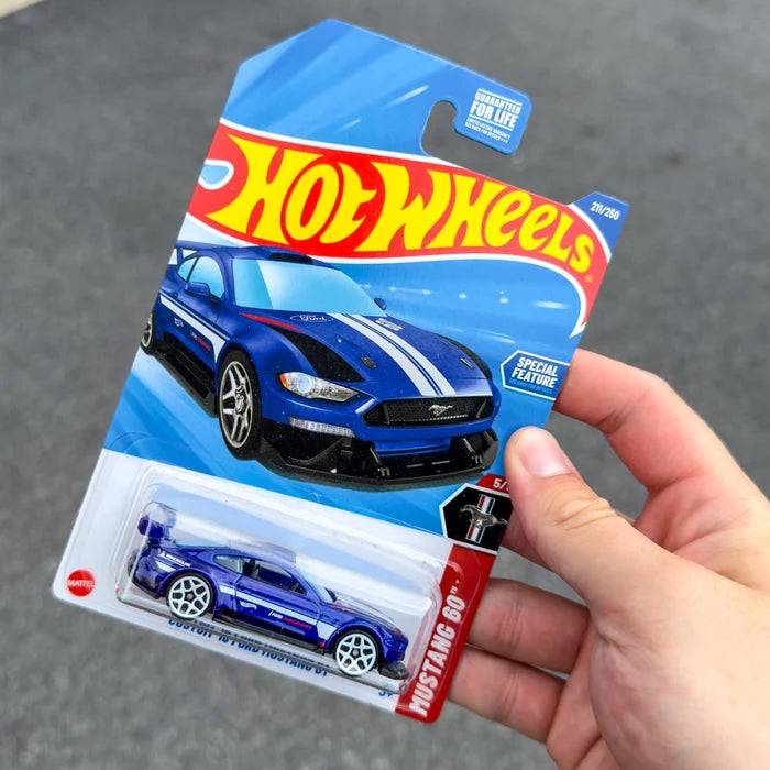 Hot Wheels Custom '18 Ford Mustang GT blauw VS | 211/250 (2025)
