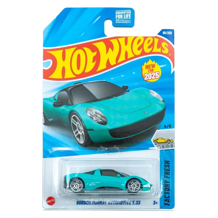 Hot Wheels Gordon Murray Automotive T.33 blauw VS | 90/250 (2025)