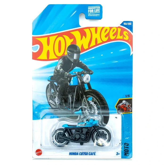 Hot Wheels Honda CB750 Café blauw VS | 141/250 (2023)