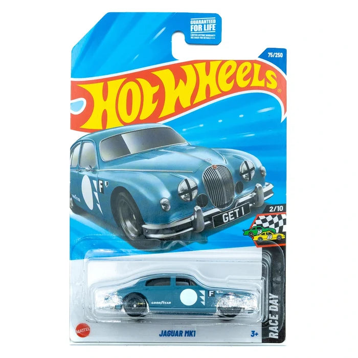 Hot Wheels Jaguar MK1 grijs VS | 127/250 (2024)