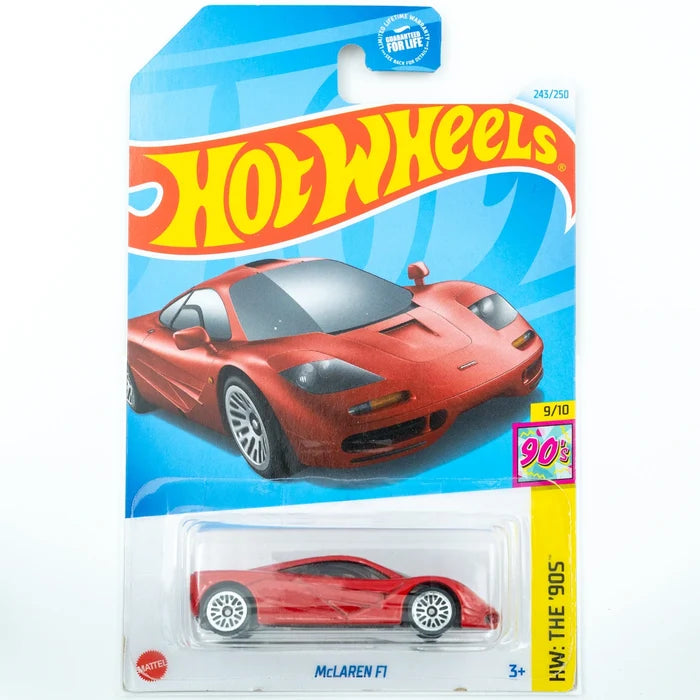 Hot Wheels McLaren F1 rood VS | 185/250 (2021)