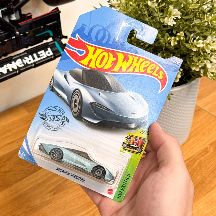 Hot Wheels McLaren Speedtail baby blauw VS | 65/250 (2025)