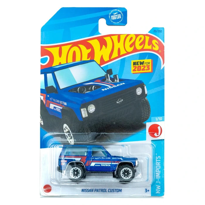 Hot Wheels Nissan Patrol Custom blauw VS | 20/250 (2023)