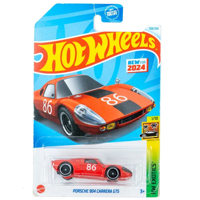 Hot Wheels Porsche 904 Carrera GTS rood VS | 158/250 (2024)