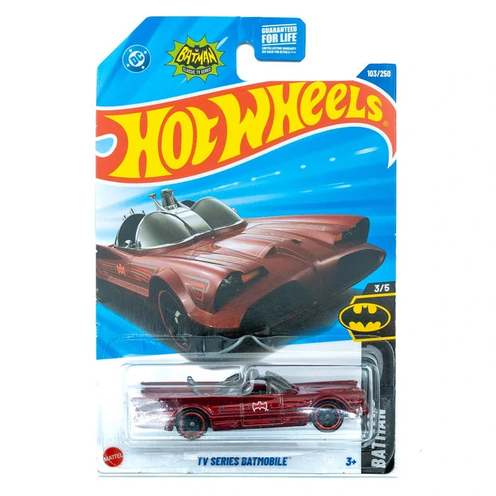 Hot Wheels TV Series Batmobile rood VS | 103/250 (2025)