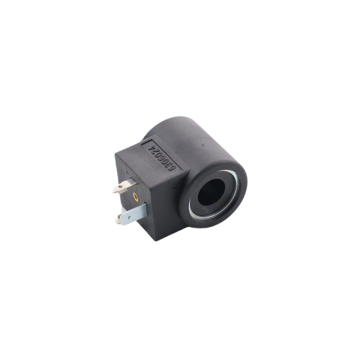 Hydraulic Solenoid Valve Coil (24V Dc) (Black) - Milcotec