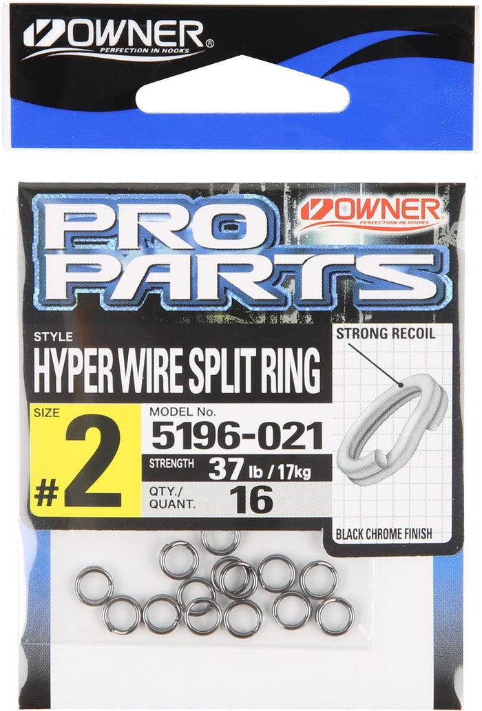 Hyper Wire Split Rings - 12/PK