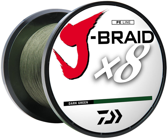 J-Braid x8 Braided Fishing Line
