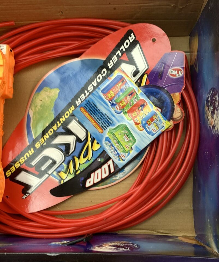 Knex Rippin' Rocket Roller Coaster #63166 - Complete - Very Good Condition