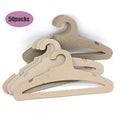 Koobay 17" Natural Recyclable Paper Cardboard Adult Cloth Hanger?High Load Bearing 3.5mm Thickness Ok for Ski Suit (50)