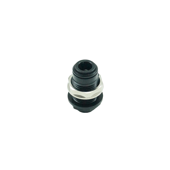LS-Bulkhead connector 10mm - parallel station - Milcotec