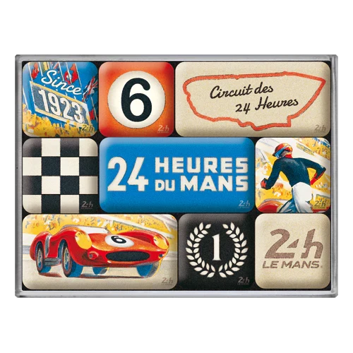 Magneetset 24h Le Mans Racing | Nostalgic-Art