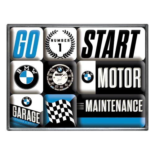 Magneetset BMW Motor | Nostalgic-Art