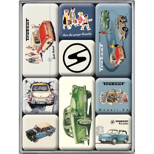 Magneetset Trabant | Nostalgic-Art