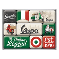 Magneetset Vespa Italian Legend | Nostalgic-Art