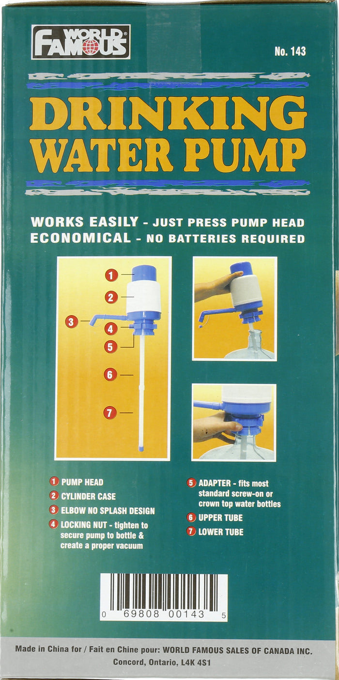 Manual Pump for Water Bottle