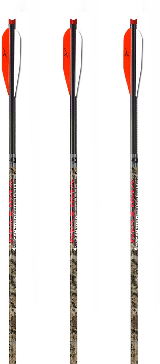 Maxima Hunter Contour Carbon Arrows - 3/PK