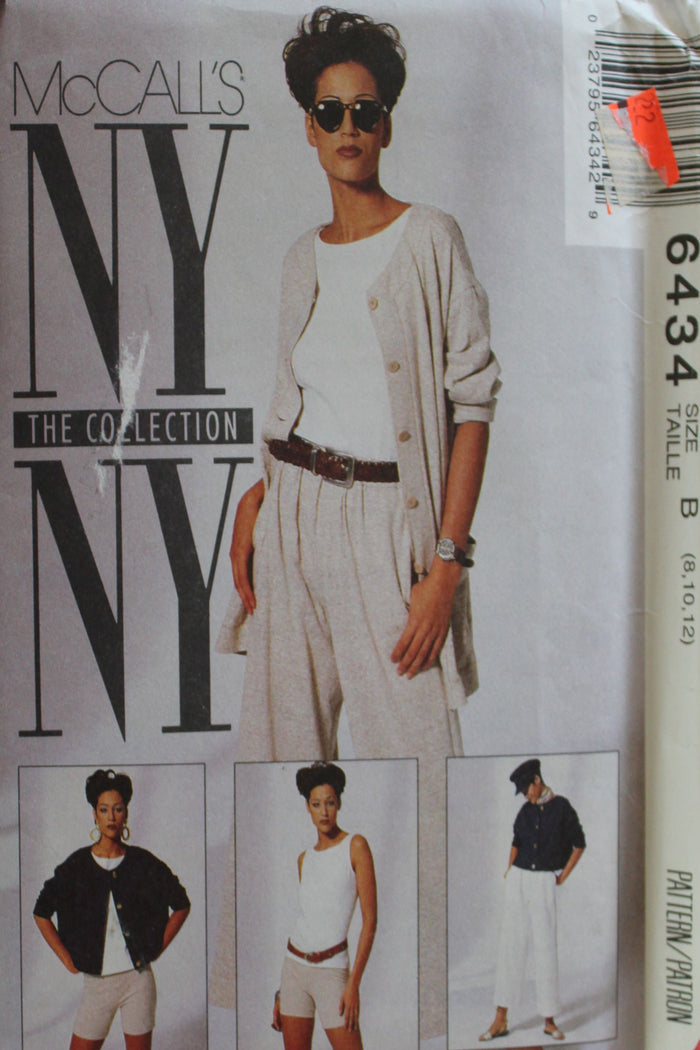 McCalls 6434, Misses Separates, Uncut Sewing Pattern