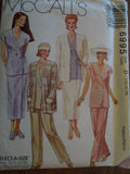 McCalls 6995, Misses, Separates, Uncut Sewing Pattern