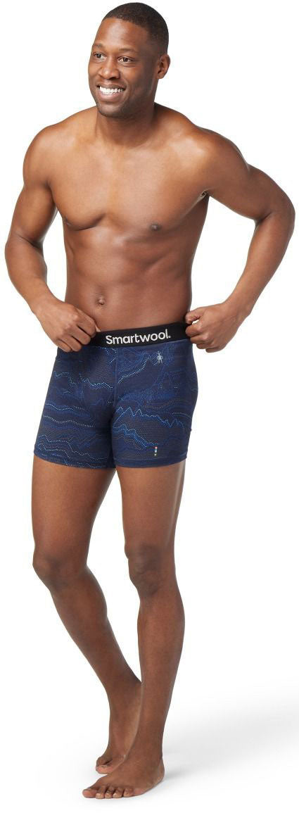 Merino Print Boxer - Men's